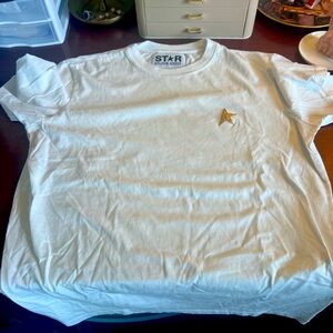 Golden Goose women's super star distressed T